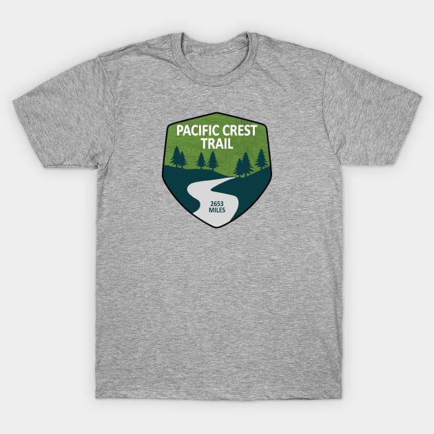 Pacific Crest Trail T-Shirt by esskay1000